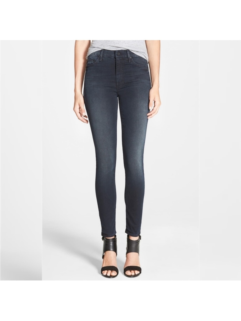 Mother High Waisted Looker a Kiss in the Dark Size 28